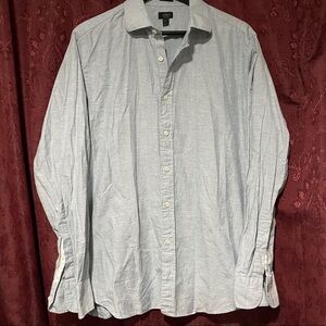 J Crew Light Blue Crosby Long Sleeve Dress Shirt